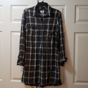 Old Navy Flannel Print Tunic Size Large